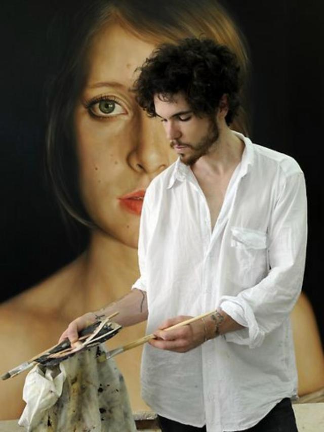 圣莫尼卡&为了避免千篇一律的肖像写实,他用作品来捕获人物转瞬即逝的印象