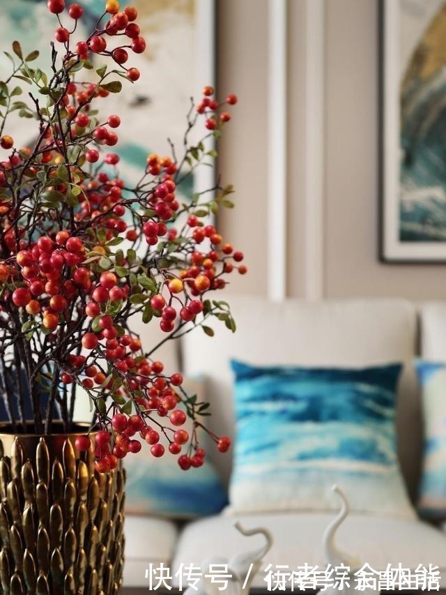 空间|140㎡美式风格三居室，玄关装了玻璃窗让家既美观又开阔！