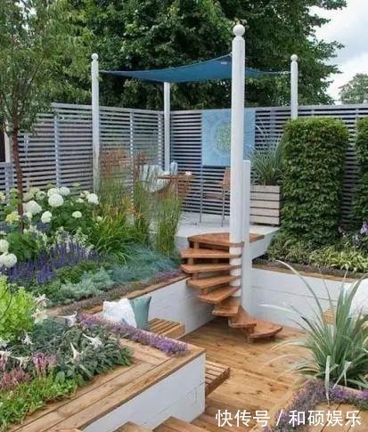 高低差|院子错层设计,错落有致一次拥有2个庭院,早知道我家也这样装了