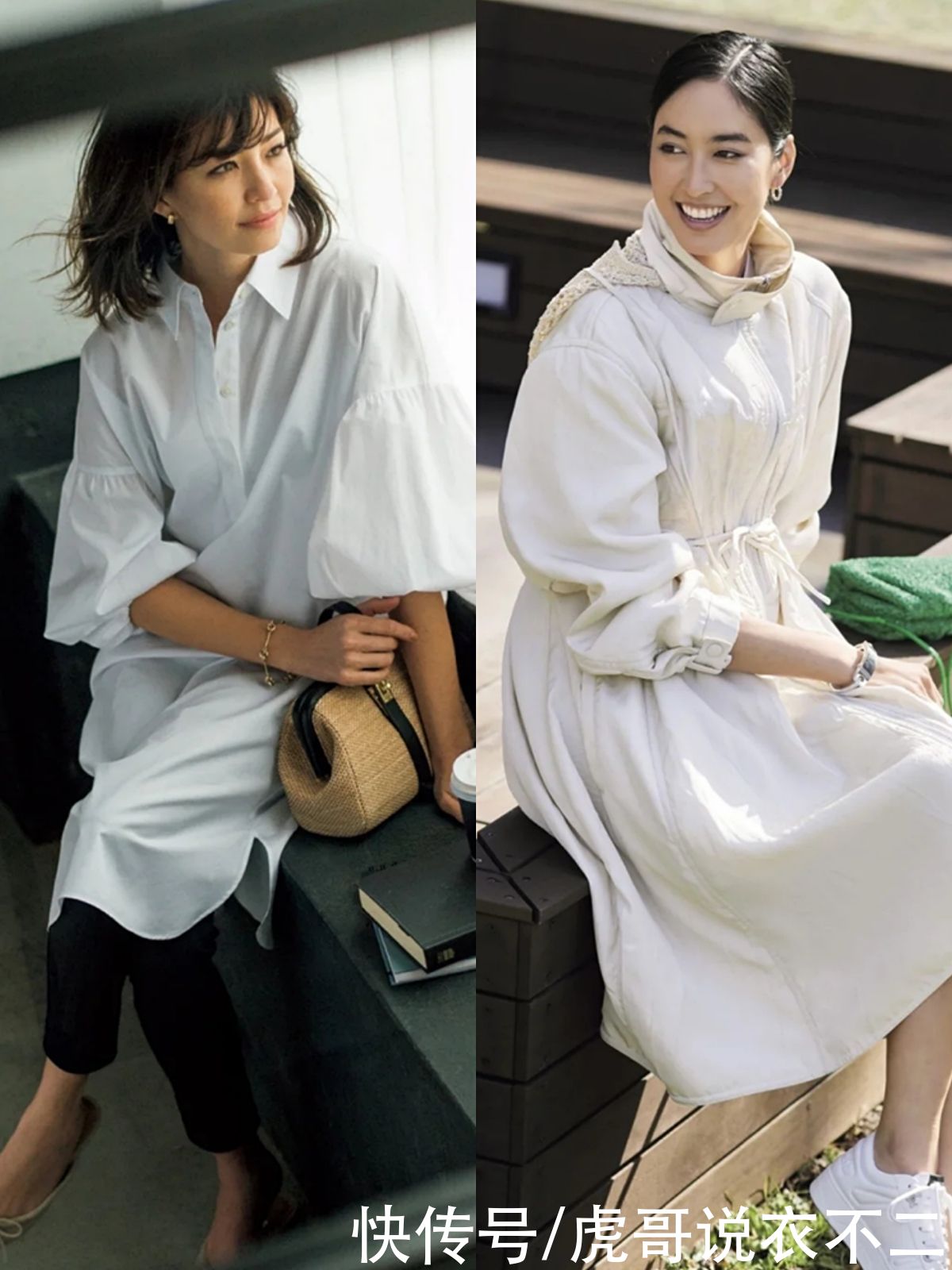 这组日系熟龄穿搭太美了，优雅又高级，这才是40岁该有的打扮