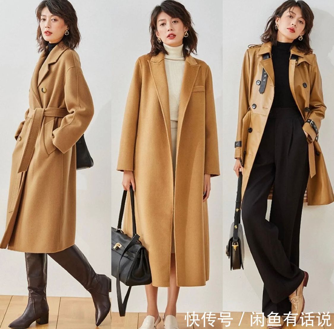 大衣|45岁女人想摆脱“大妈感”，学阿姨博主的大衣穿搭，做优雅贵妇