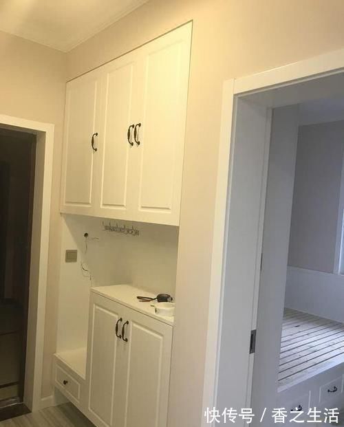 柜子|新房装修没做吊顶,改做了很多柜子却被亲戚点赞,忍不住先晒晒