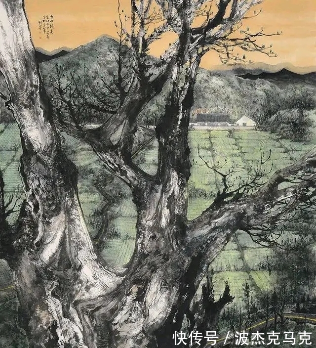 身材|她有姣好的面容、模特的身材,然而她却选择了艰辛的山水画艺术