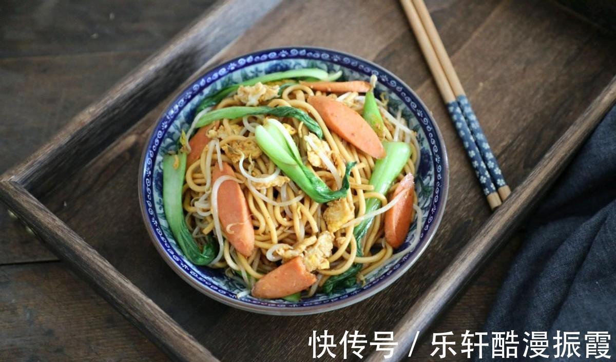 花生油|有荤有素的家常炒面,营养卫生,比外面卖的还好吃