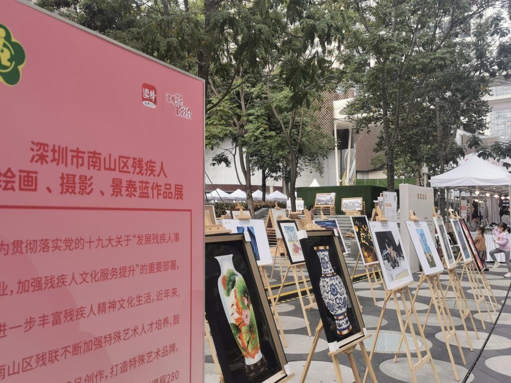  南山|南山残疾友人20幅作品参展，获市民观赏点赞！
