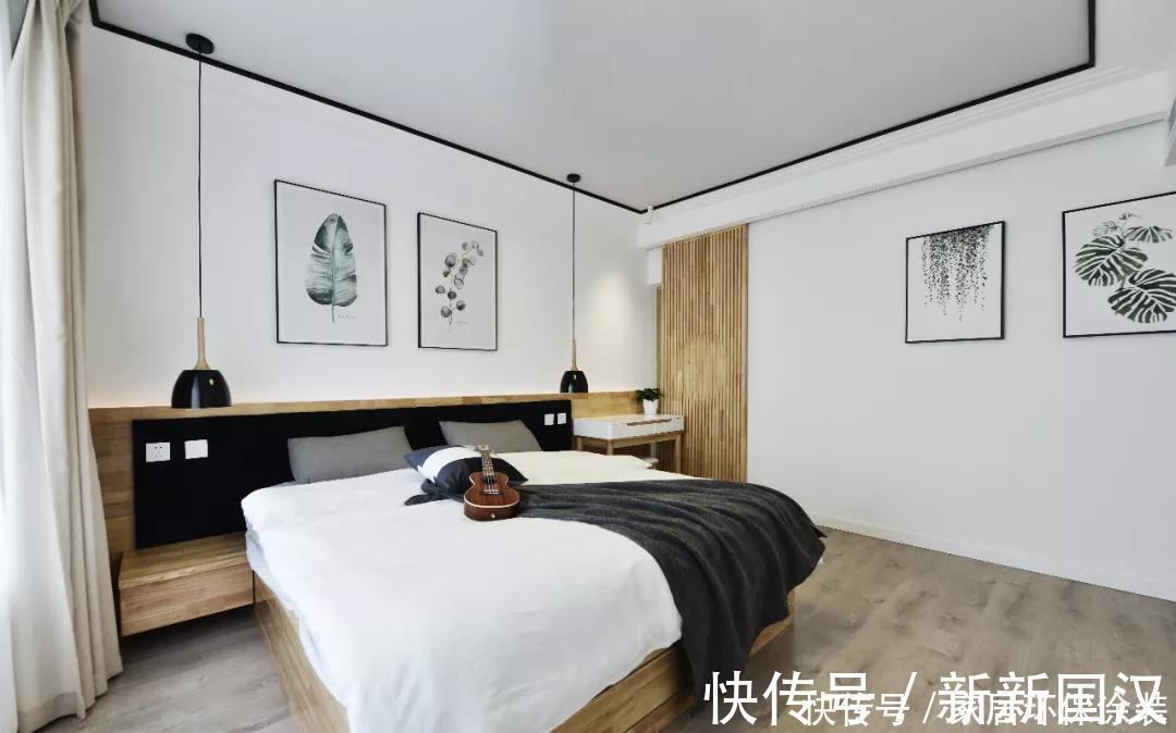 简约风|小夫妻的大三居美宅,现代简约风清新时尚,休闲阳台太赞了,羡慕