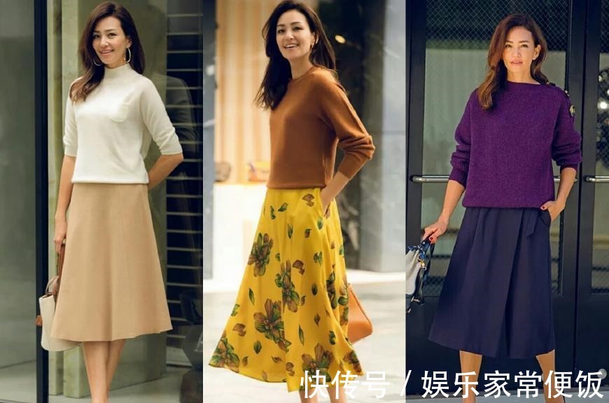 日常|初秋季节, 适合40~50岁女性的日常搭配！