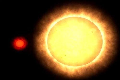 北极星看上去不怎么亮,却比太阳大了5万倍,正向太阳系飞奔而来