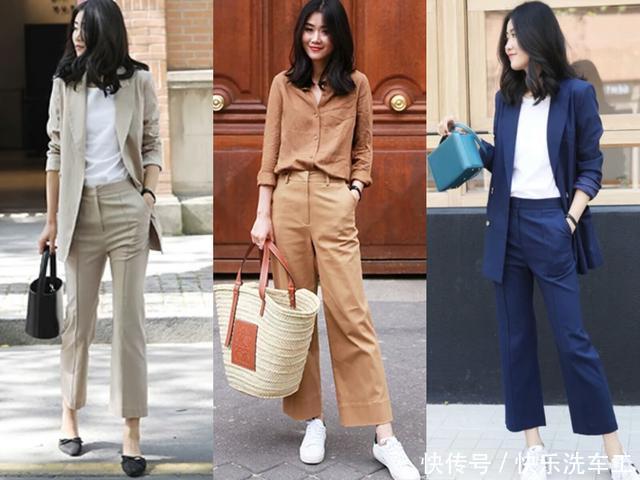 搭配|初秋如何打造简约风穿搭简约搭配示范,大方知性很美很气质