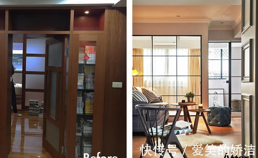 户型|设计师爆改66㎡老破小,挤出3房2厅,颜值堪称“小豪宅”