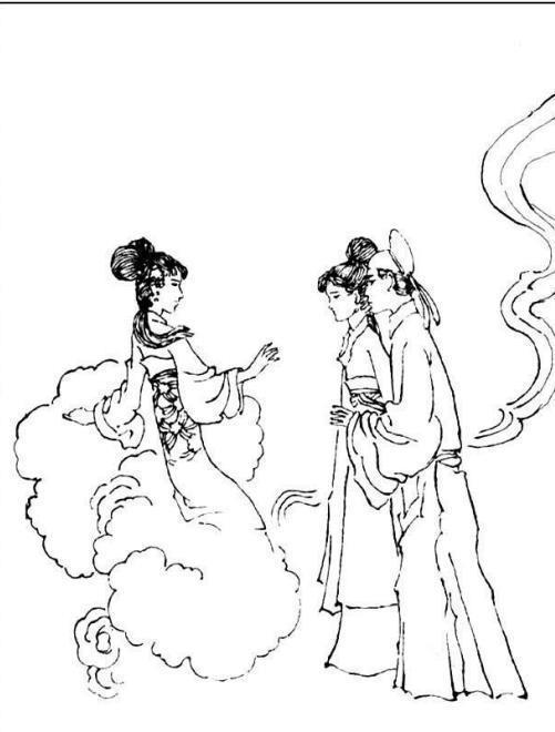 绛雪!聊斋故事:书生艳遇牡丹花魂