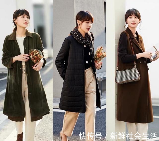 穿搭 秋冬季轻熟风穿搭示范,休闲中带点文艺范,适合20岁女生穿着!