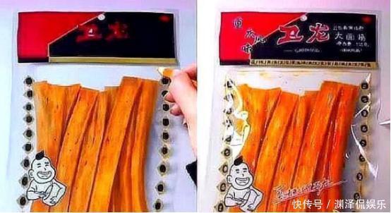 美术生“有多狠”,画辣条,画肘子,最后这个你能找出茬吗?