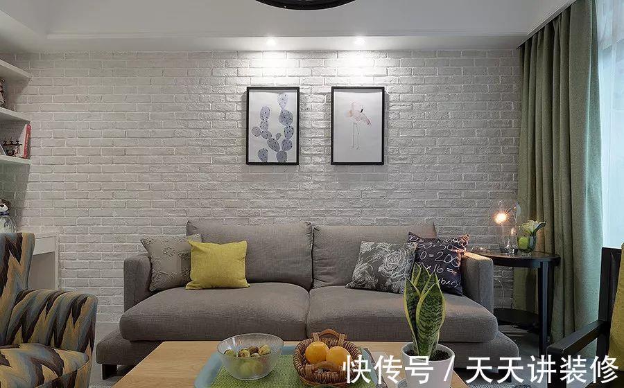 小清新|小户型客厅该如何设计沙发背景墙?好的设计方案都不错