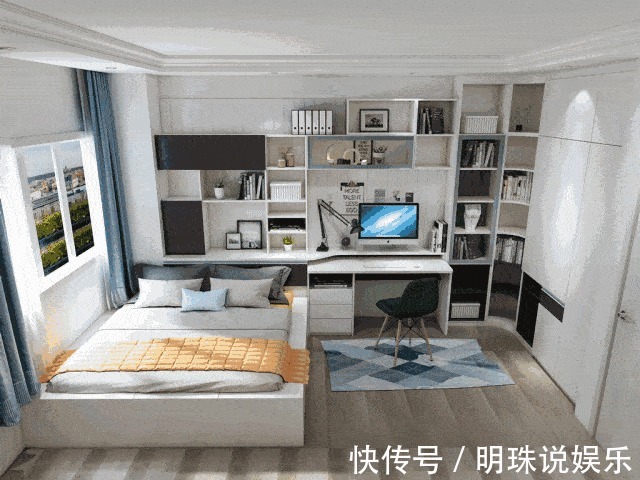 卧室|小卧室不要再买床了,头次见有钱人用这样的设计,省钱实用又漂亮