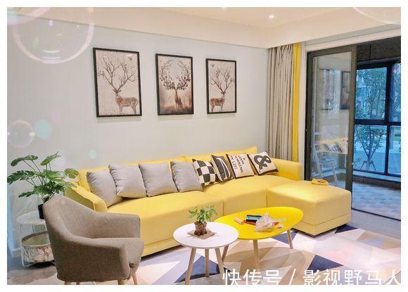 电视背景墙|120平三房二厅装修通风中，15万北欧风格很满意了，附上装修清单