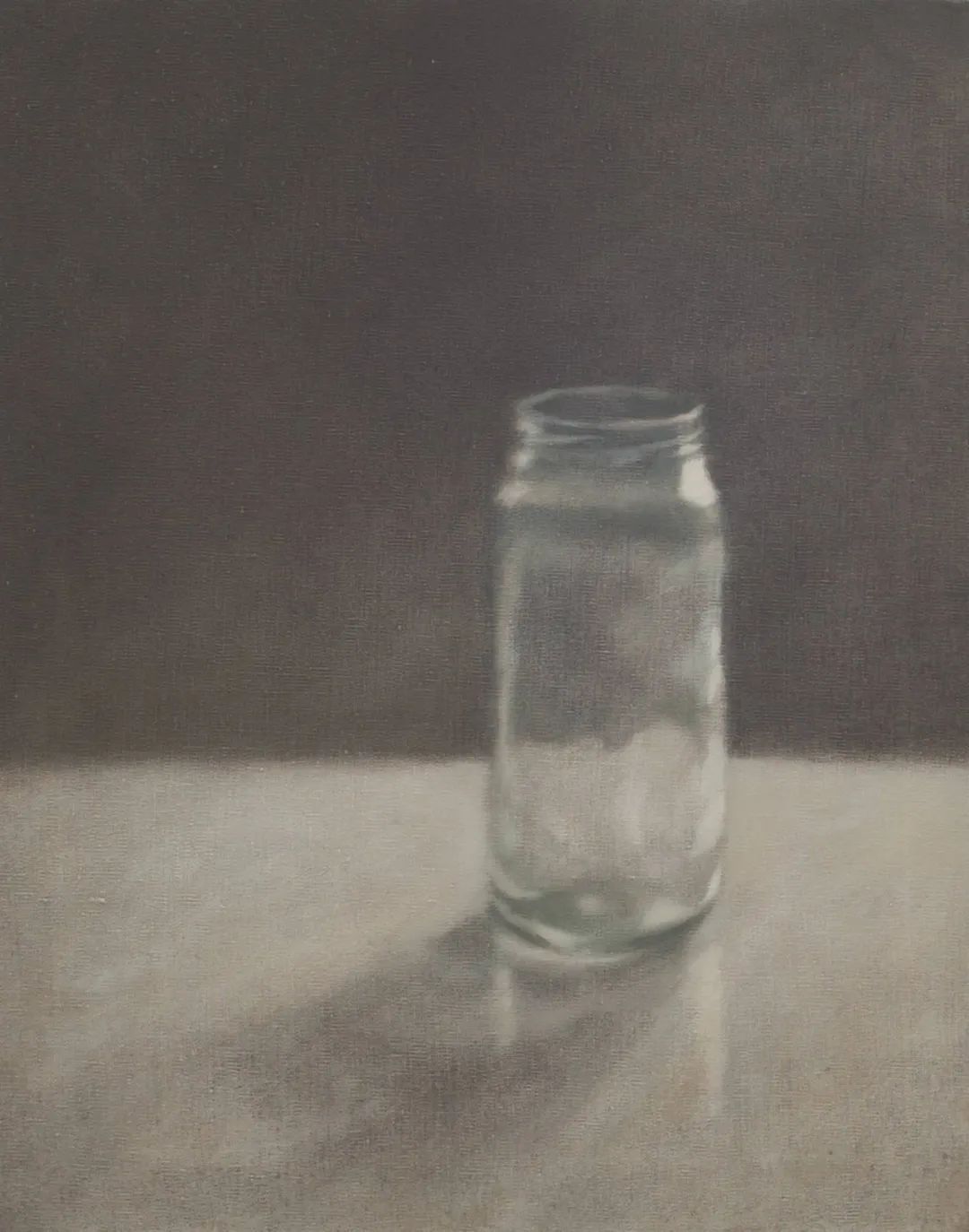 孤独感#柔和的光影和质感,她的静物画散发着一种孤独感!