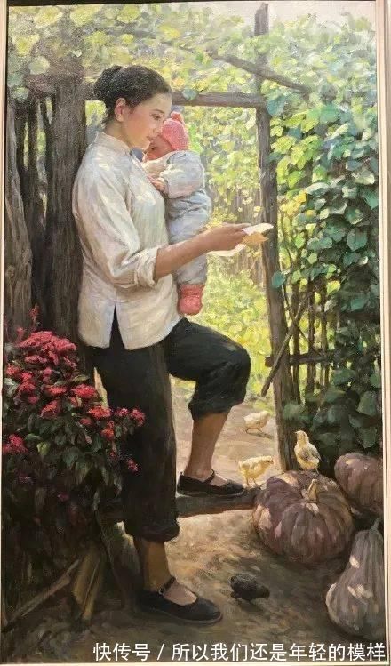 中国农村&绝对硬实力,火遍全球的油画作品,承载了一代人的深刻记忆,张张感人至深~
