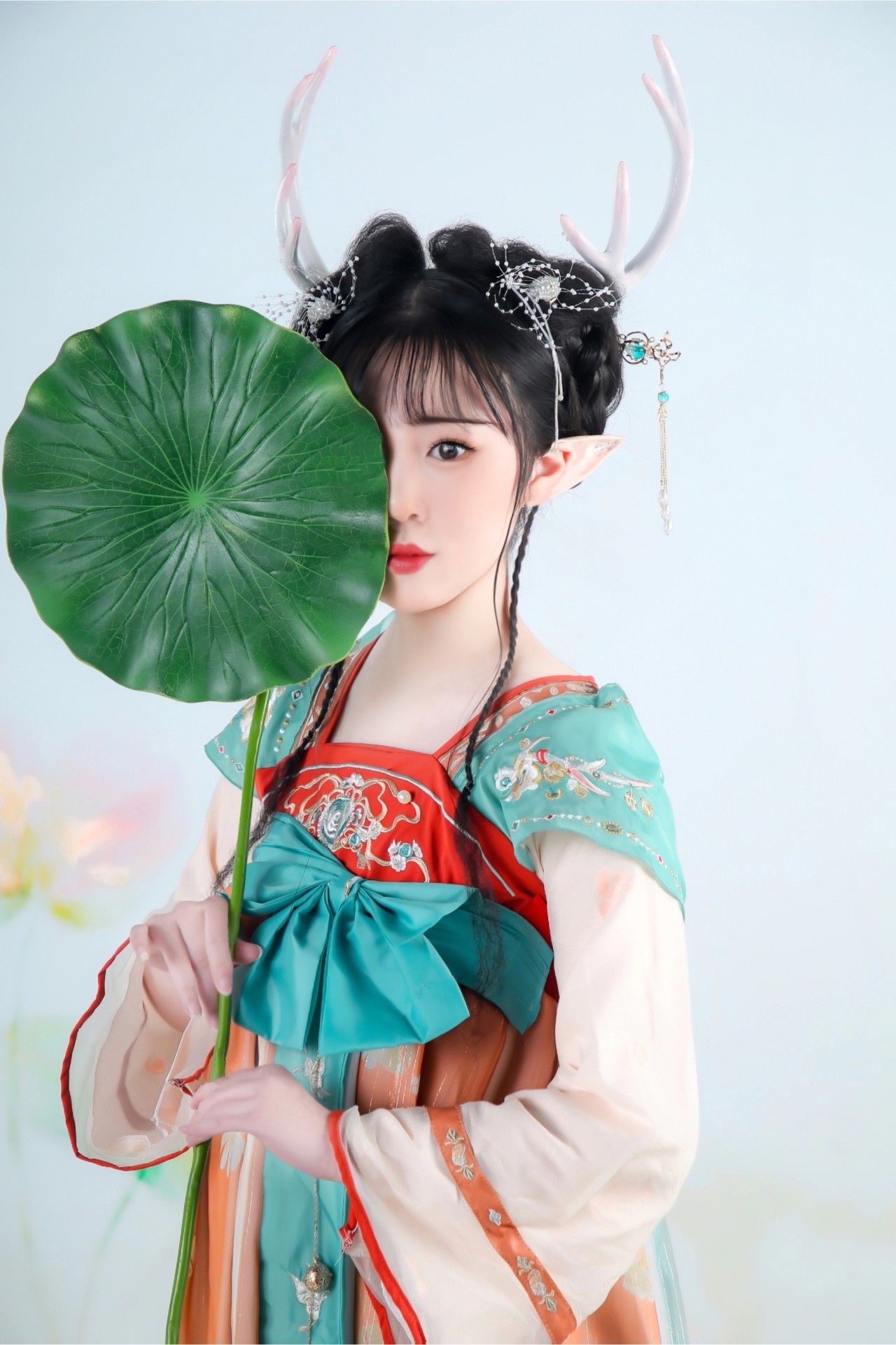 神鹿|王者荣耀 瑶遇见神鹿cosplay