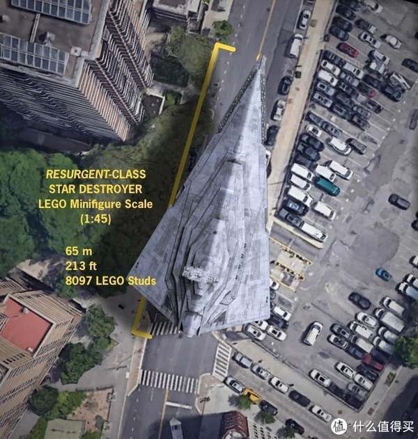 星球大战|一条街都塞不下——如果用人仔比例来还原星球大战飞船会怎样?