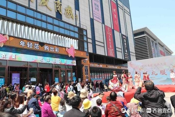 销售客流双增,泺口服装城五一迎来消费小高峰的背后