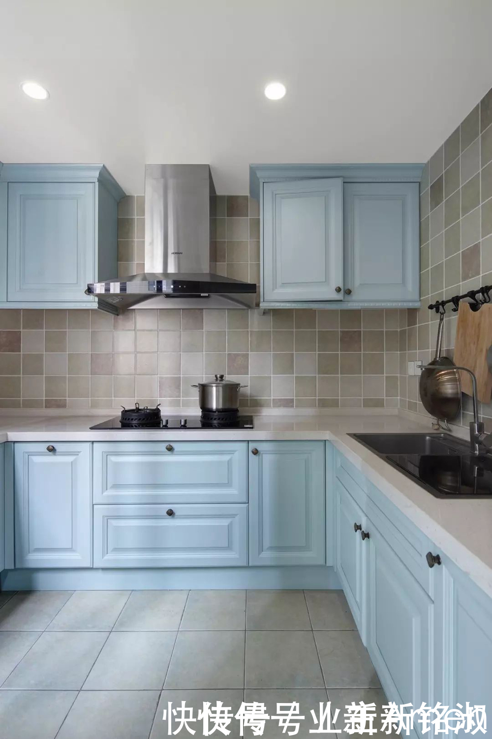 大房型想设计美式轻奢风格,187平的大平层这样设计,优雅高品质