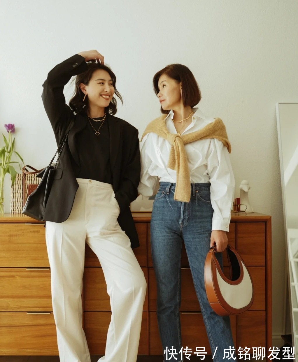 妈妈们|五六十岁的女人这样穿才好看,不老气不装嫩,优雅老去也很美