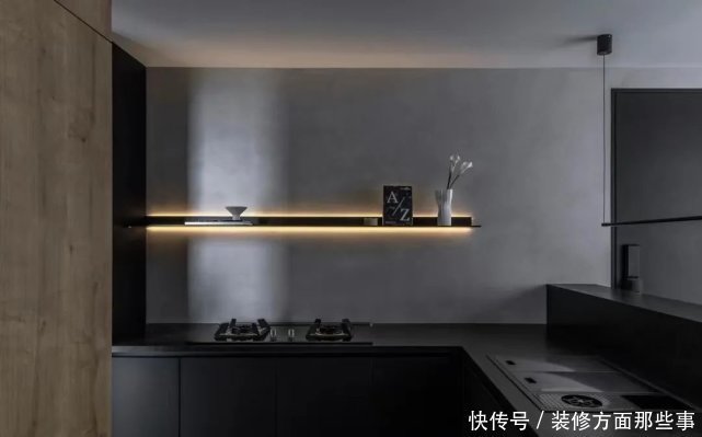 kitchen|100㎡现代风三居室,原来这样做居然可以把小户型住成大平层!