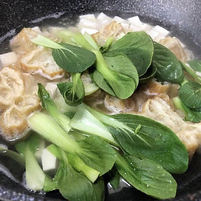 青菜豆腐汤