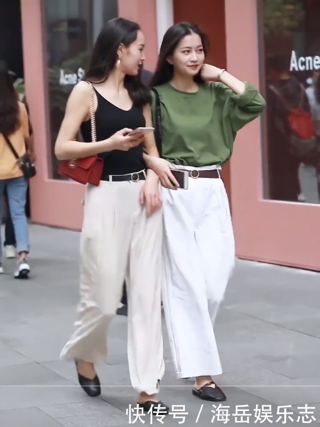 鞋子|最近街头新风靡一款鞋子,叫“冰棍鞋”,配休闲裤超有女神范儿!