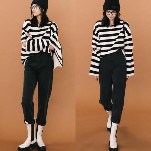 长裤|今秋流行穿“九分裤+短靴”，利落显高有气质，小个子也能驾驭