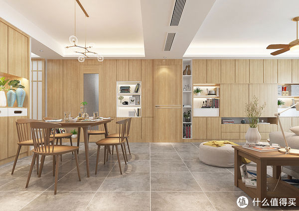 色系|日式风格装修真的太温馨了，全屋原木色系，看上去干净整洁，喜欢