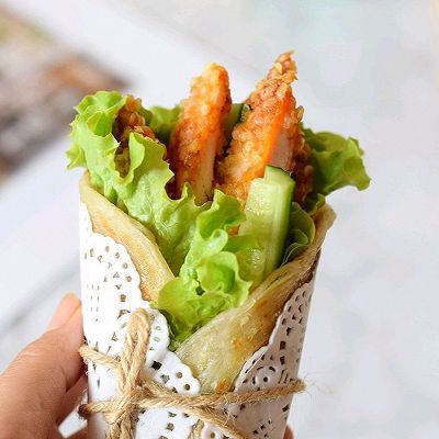招牌|#一勺葱伴侣，成就招牌美味#十分钟快手早餐 之手抓饼