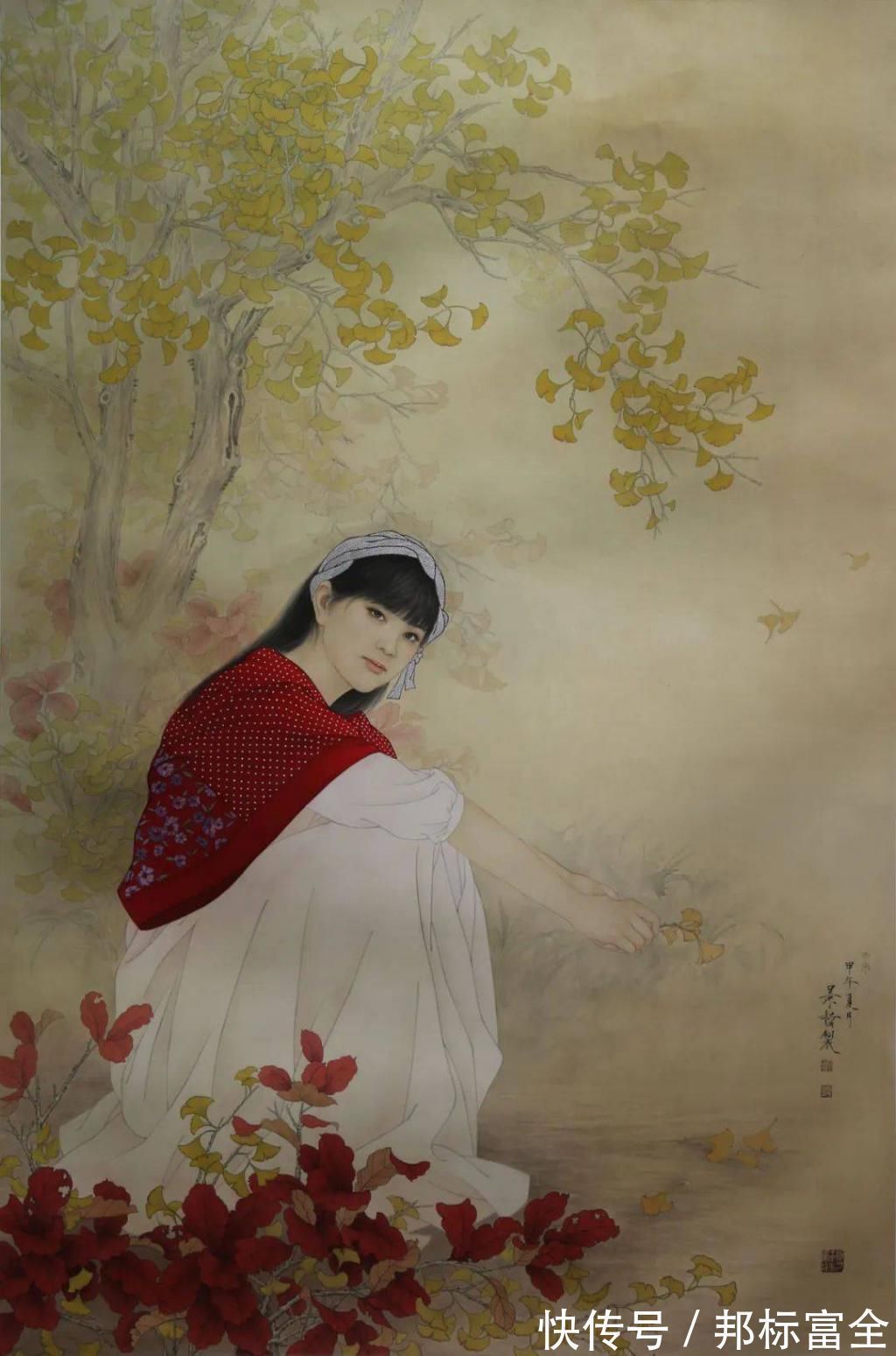 崔景哲！崔景哲：当古典美遇上工笔画，春风拂面惊艳四方