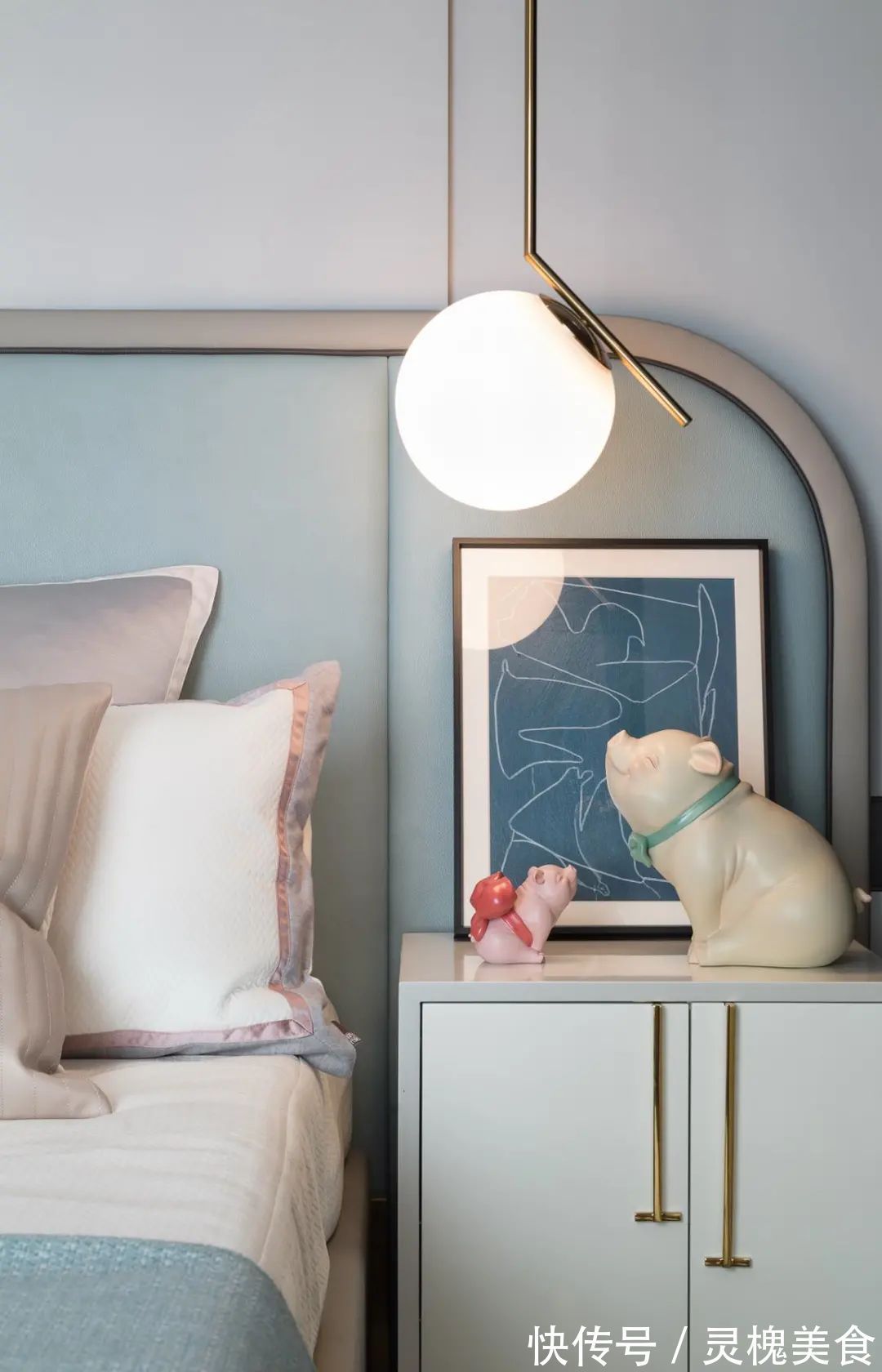 现代|210㎡联排小别墅，现代大方的布置，配色令人舒适