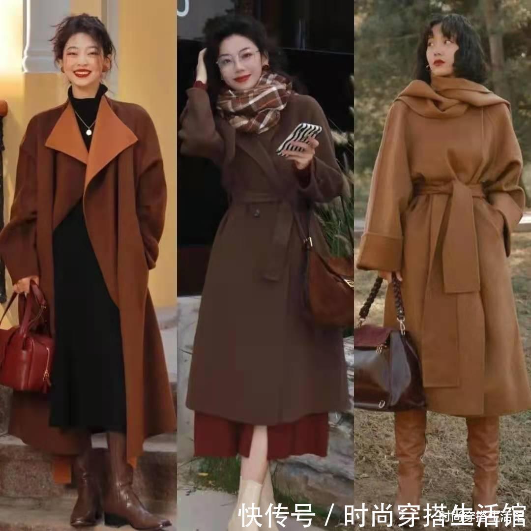 版型|说实话,春天穿大衣别总配打底裤,换一种方式不仅不土,还很时髦