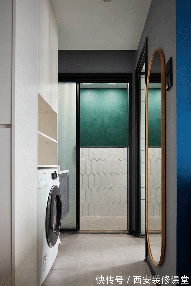 布局|60㎡一室一厅装修,单身颜值家