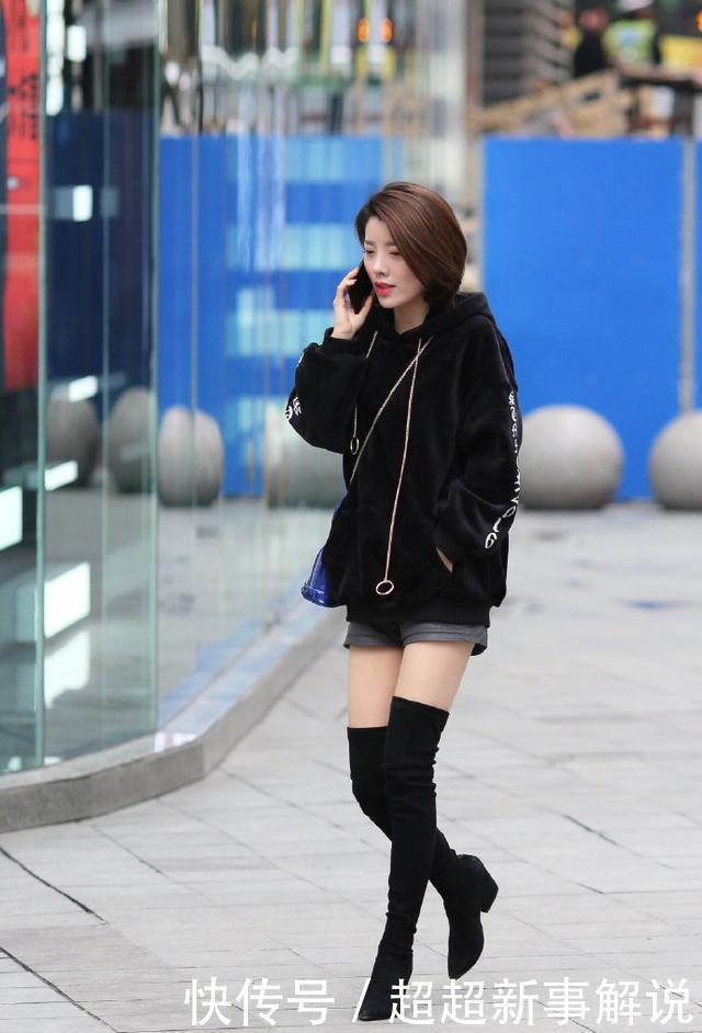 冬季靴子怎么穿，挑对“长度”是关键，让你轻松一米八！