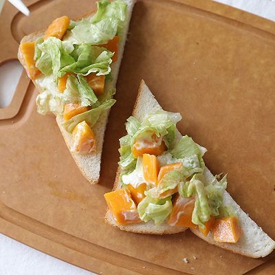 芒果|芒果沙拉三明治