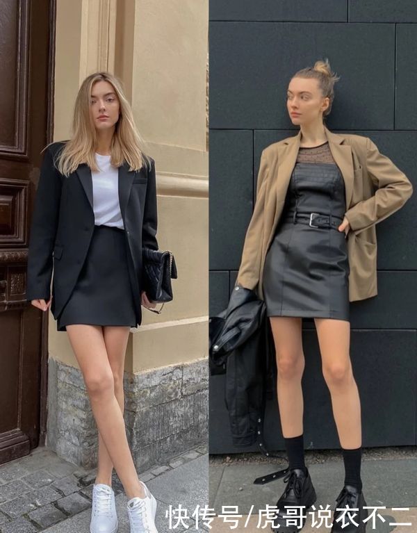 俄罗斯美女厉害了，3招打造小个子出街穿搭，优雅与显高全都要
