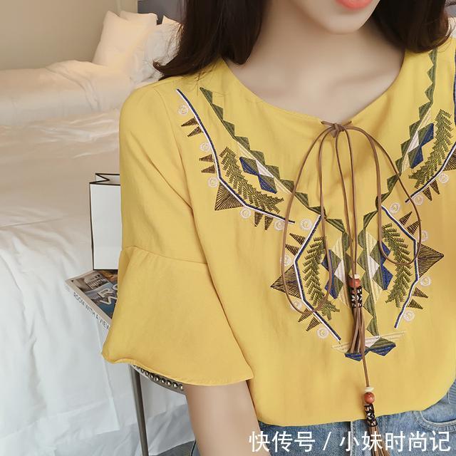 上身 非常有女人味的雪纺衫,你穿上也会很美