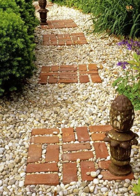 红砖|邻居这么铺院子地面,花不了几个钱,却能在豪宅圈内惊艳一把!