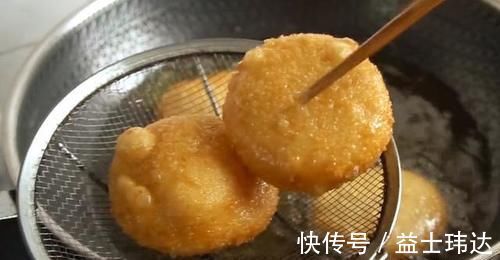 油炸糕|油炸糕不要直接下锅，教你一招，外酥里软不吸油，吃着不油腻