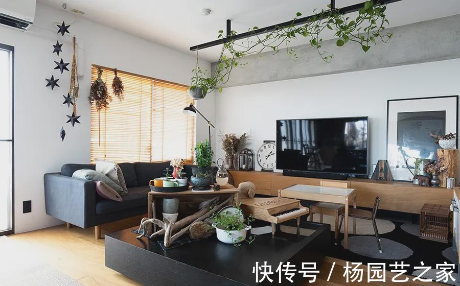 餐边柜|日本女业主115㎡房，不靠任何人，不多打一个柜子，独享15㎡露台