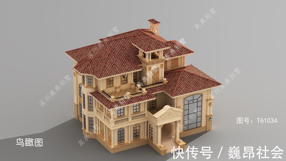 设计图|农村自建房设计图，适合乡村建，外观简洁大方
