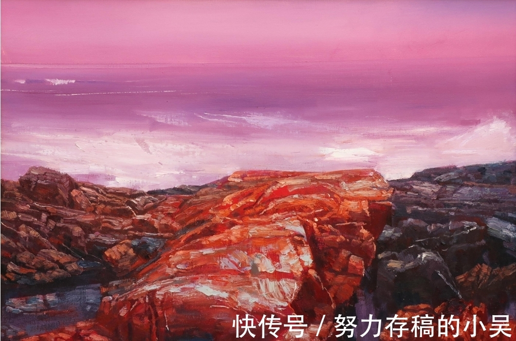 画家$黄信驹:被评为影响中国的50位画家之一,巨幅画作气魄宏大