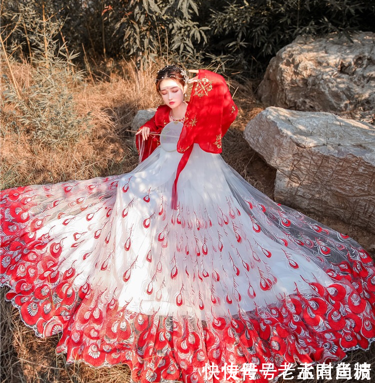 路人|最近火了一种“孔雀”汉服,路人觉得很漂亮,同袍看了却直呼尴尬