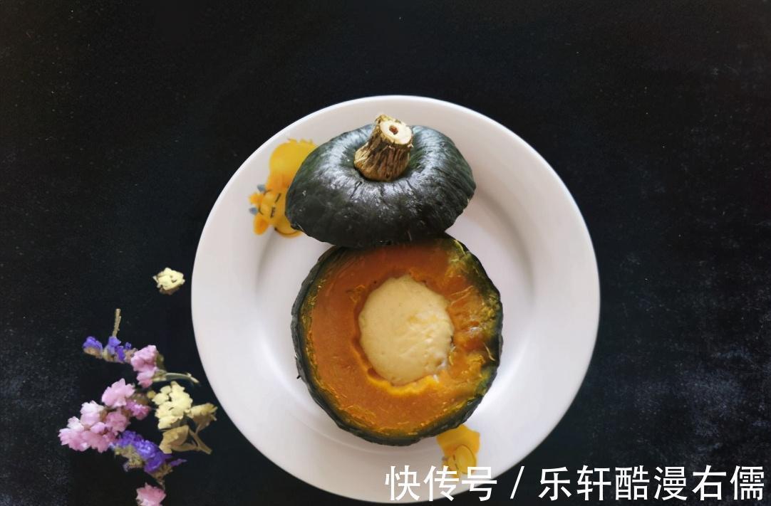 营养健康|南瓜蒸蛋搭配上牛奶,香甜可口营养健康,入口即化