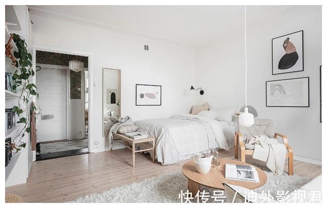 卧室|她家40㎡老房翻新,不砸墙,不改格局,轻松逆袭高颜值北欧家!