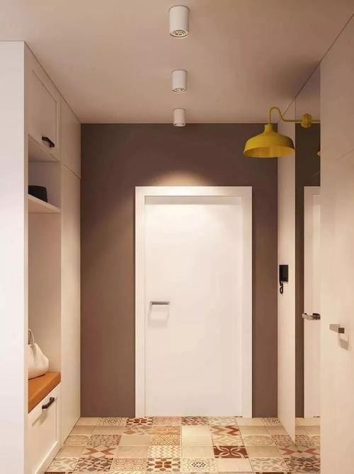 瓷砖|玄关,别再通铺瓷砖了,当下年轻人都喜欢这样装,也太好看了吧